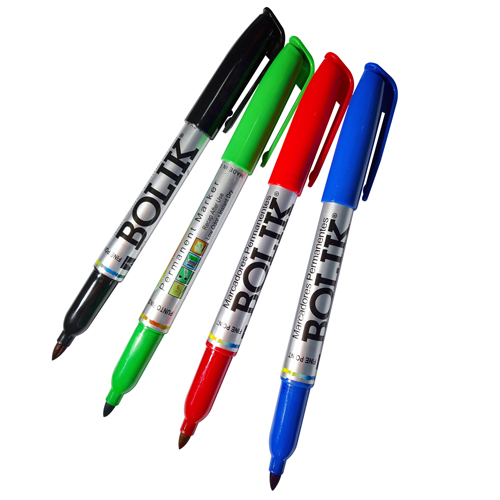 MARCADOR BOLIK P/FINO PERMANENTE COLS POR UNIDAD