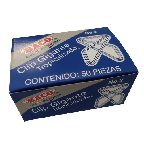 CLIPS BACO PEQUE?O TRIANGULAR # 2 CJA.