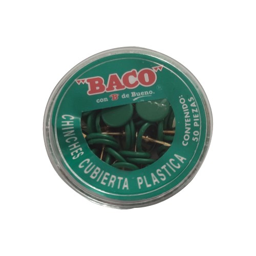 CHINCHES BACO IMPORTADA CAJA PLAST.50 U.COLORES