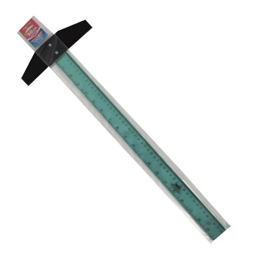 REGLA T PLASTICA BACO C/GRAD FIJA 50 CMS
