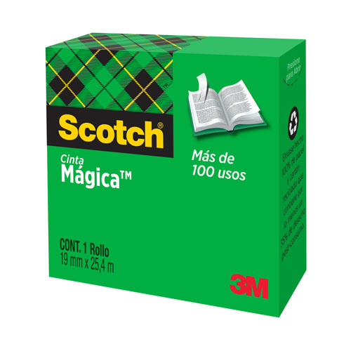 CINTA MAGICA SCOTCH 810 3/4"X 25 MTS.