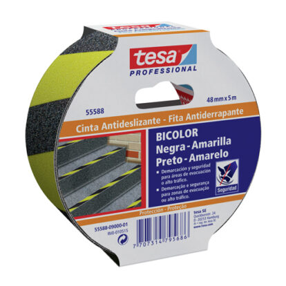 CINTA ANTIDESLIZANTE TESA COLA DE TIGRE 5 MTS.X 2"