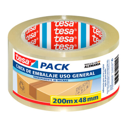CINTA DE EMPAQUE TESA ECON.TRANSP.2X200M