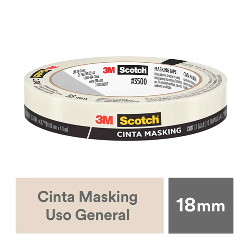 MASKING TAPE SCOTCH 3/4" X 40 M. 3M