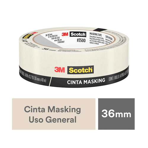 MASKING TAPE SCOTCH 1 1/2" X 40 M. 3M