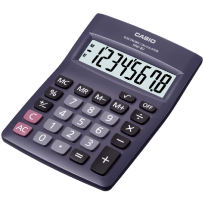 CALCULADORA CASIO MW8V-BKW-DH