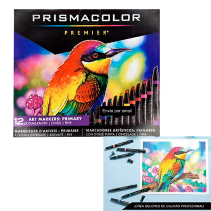 MARCADOR PRISMACOLOR SANFORD 12 COLS.3620