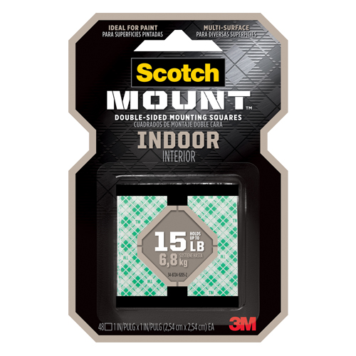 CINTA SCOTCH MOUNTING TAPE 111 P/INT.  1"X1"
