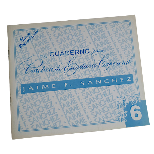 CUADERNO DE CALIGRAF?A JAIME SANCHEZ 6