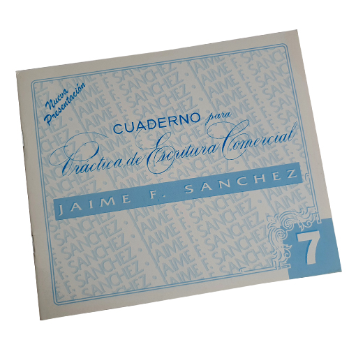 CUADERNO DE CALIGRAF?A JAIME SANCHEZ 7