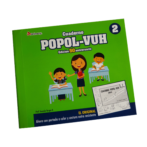CUADERNO DE CALIGRAF?A POPOL VUH 2