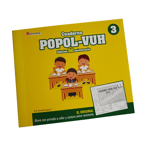 CUADERNO DE CALIGRAF?A POPOL VUH 3