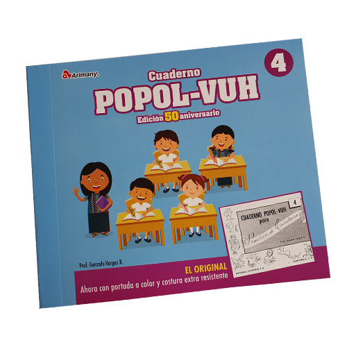 CUADERNO DE CALIGRAF?A POPOL VUH 4