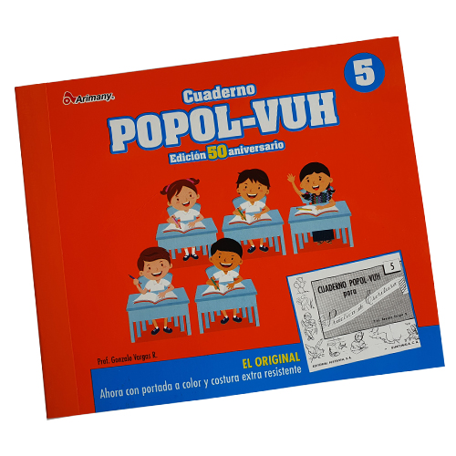 CUADERNO DE CALIGRAF?A POPOL VUH 5