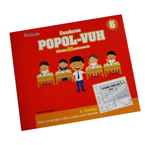 CUADERNO DE CALIGRAF?A POPOL VUH 6
