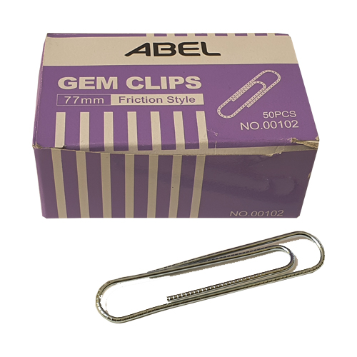CLIPS ABEL METAL EXTRA JUMBO 102 A-77 F