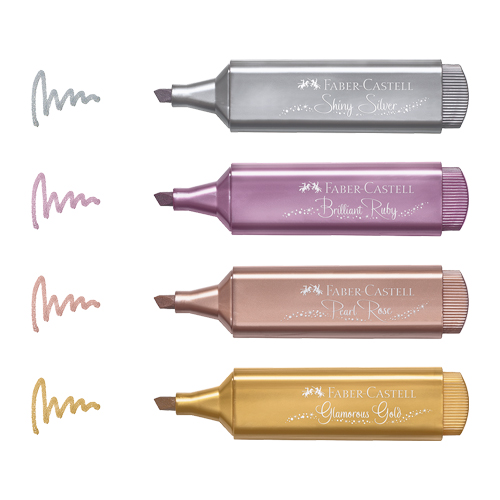 MARCADOR FABER  RESALTADOR  COLS. PASTEL 154613-46