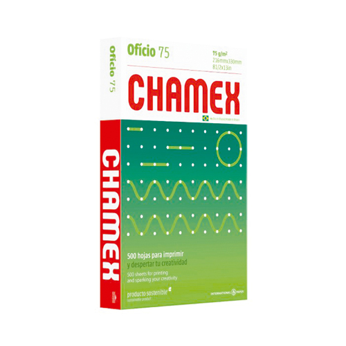 CAJA DE PAPEL P/FOTOC.CHAMEX OF.DE 10 RESMAS