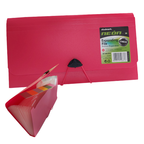 ARCHIVADOR ACORDEON STUDMARK 1/2 OF.12 Y 13 DIVICIONES