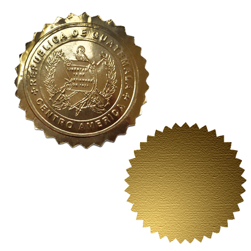 SELLO NOTARIAL CON ESCUDO, UNIDAD