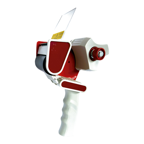 DISPENSADOR ABEL P/EMPAQUE GRIS/ROJO 2"