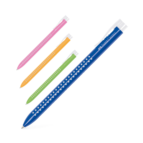BOLIGRAFO FABER C. GRIP 2022 RETRACTIL COLS.