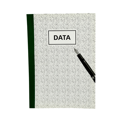 CUADERNO "DATA" 50 H. B/80 T/1/2 OF. C/LINEAS
