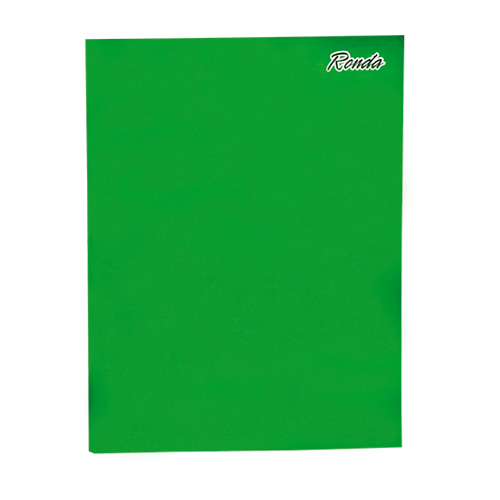 CUADERNO"RONDA"80 H. ENGRAPADO T/CTA. C/L, 8mm, S/L.