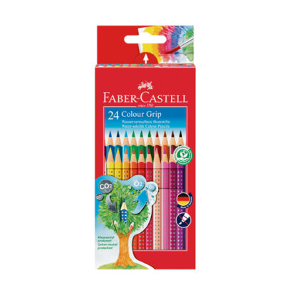 CRAYON FABER COLOR GRIP 24 COLS.112424