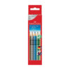CRAYON FABER JUMBO CRIP 5 COLS. 110993