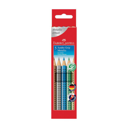 CRAYON FABER JUMBO CRIP 5 COLS. 110993