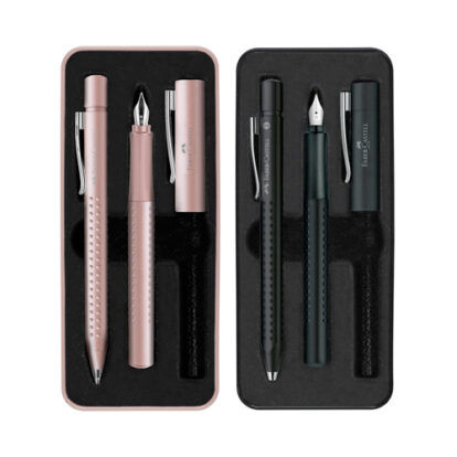 JUEGO PLUMA+BOLIGRAFO 2011 FABER GRIP 140983