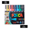 MARCADOR "POSCA" EST. 8 COLS.PC-5M