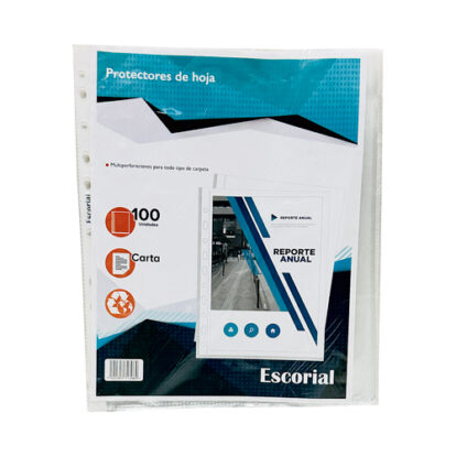 FUNDA PLASTICA ESCORIAL CARTA