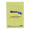 BLOCK MEMOTIP 4X6 C/L. AMARILLO100 HOJAS