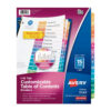 INDICE DOBLE CARA READY INDEX 15 TABS 11143